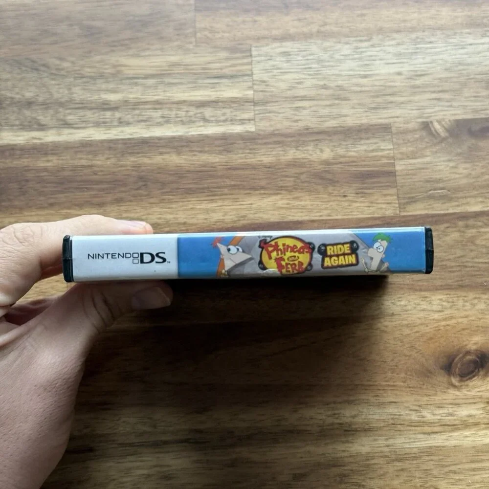 Nintendo DS Phineas and Ferb: Ride Again - In Box‎ Working Tested READ!